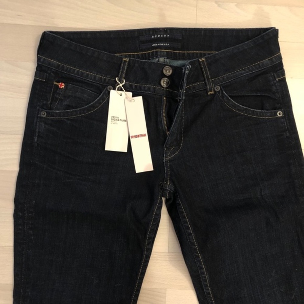 NWT Hudson Jeans Petite Signature Bootcut Jeans